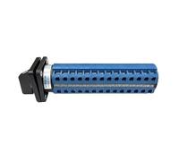 1 pz SZW26/LW26-20 3 posizioni 14 poli 56 terminali 20 A commutazione di trasferimento interruttore rotativo selettore universale 48 x 48 mm