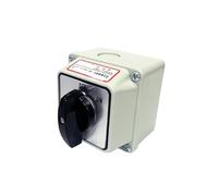 1 pz SZW26/LW26-20 C02.1 20A 1 Posizione 4 Vite Selettore di Commutazione Rotary Cam Switch Con Scatola Sigillata Impermeabile E Antipolvere