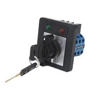 1 pz SZW26/LW26-20 D303.3YN 20A 3 Poli 12 Vite 3 Posizioni Selettore Trasferimento Rotary Cam Commutatore Con Chiave Con Luce
