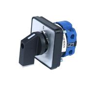 1 pz SZW26/LW26-20 Ith 20A Ui 660 V 0-1 Pannello 1 Fase 4 Viti Terminali Selettore Rotary Cam Commutatore 64X64/48X48 mm(C02.1 0 1 48X48mm)