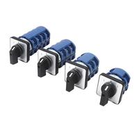 1 pz SZW26/LW26-63 63A 660 V ON OFF ON Commutazione Rotativa Universale Su Cam Switch 1/2/3/4 Fasi 4/8/12/16 Terminali(63A D202.2)