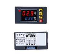 1 pz T3231 Regolatore di tempo programmabile AC 110 V 220 V DC 12 V Relè di ritardo digitale Interruttore di controllo del timer di ciclo Uscita attiva(DC 12V)