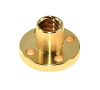1 pz T8 Vite in ottone/POM Dado fresato 2/8 mm Passo 2 mm for macchine CNC