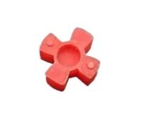 1 pz Tampone elastico rosso di accoppiamento a fiore di prugna, GR-10/12/14/19/24/28/42/48/55/65/75 Tampone ammortizzatore accoppiatore for petrolio(30x10x10mm)