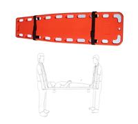 1 pz Tavola spinale acquatica portatile - Barella di emergenza for parchi acquatici e piscine, Immobilizzatore for tabellone di pronto soccorso(184x45x5.5cm)