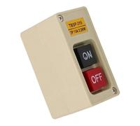 1 pz TBSP-315 Interruttore a pulsante trifase 2,2 kW 15 A con due tasti ON/OFF