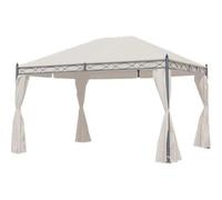1 PZ TENDA LATERALE GAZEBO NAPOLI DOMUS ACCIAIO/POLY MT 3X4