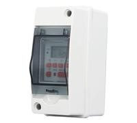 1 pz Timer digitale SPDT con programmazione settimanale, impermeabile, AC85-265 V, schermo LCD, 28 orari di accensione e spegnimento programmabili for scaldabagno