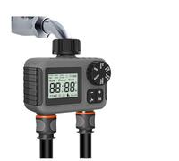 1 pz. Timer for irrigazione da 1/2 uscita IPX5, regolatore for valvola di irrigazione da giardino programmabile con ritardo pioggia(2 outlet timer B)