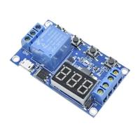 1 pz Tipo C Tipo C USB 5V Display LED digitale Trigger Automazione Ritardo Ciclo Timer Controllo Interruttore Relè Modulo Scheda Controller(5V Micro USB)