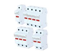 1 PZ tipo ritardante di fiamma RT18-32X 1P2P3P4P base fusibile con luce 10X38 portafusibile RT18-63X(RT18 32X contains 16A core,1P)