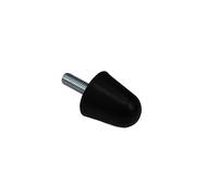 1 pz Tipo V/P Ammortizzatore conico in gomma M6 M8 M10 Dia 20/30/40/50mm Supporti isolatori antivibrazioni Ammortizzatore (Colore: Nero, Dimensioni: M6x18mm-25x25mm)(M8x23mm-30x37mm)