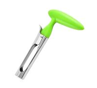 1 pz. Toglitorsolo di mele in acciaio inox, toglitorsolo di semi di frutta, tagliafrutta, seminatrice, affettatrice, utensili da cucina durevoli, utensili for verdure(Green)