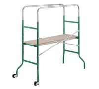 1 PZ TRABATTELLO KREO SUPERMINI GIERRE ACCIAIO VERN/LEGNO CM 144X62 H.CM 106/142