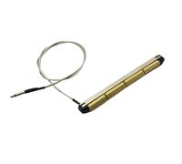 1 Pz Trasduttore Sotto Il Ponte Sella Pickup Piezoelettrico In Ceramica Strumenti A Corda Per Chitarre Acustiche A 4 Corde Basso Pezzi di ricambio per pickup per chitarra acustica