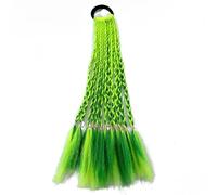 1 pz. Trecce sporche, parrucche con lacci colorati, accessori for capelli con coda di cavallo, fasce for capelli, elastici, copricapo da principessa(B1)