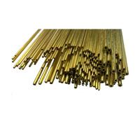 1 pz Tubi in ottone a parete sottile all'ingrosso di fabbrica con spessore della parete diverso da 5,5 mm a diametro esterno 10 mm Tubo in ottone cavo capillare(500mm,9.5x0.25mm)