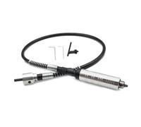 1 pz. Tubo flessibile for albero, morsetto, punta da 0,3-6,5 mm, utensile rotante for smerigliatura elettrica, prolunga for trapano a mano(4mm set)