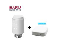 (1 pz TV02-Hub) Attuatore per radiatore Tuya Smart Zigbee, valvola termostatica programmabile, app