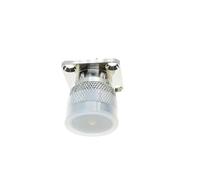 1 pz UHF femmina SO239 maschio PL259 flangia connettore adattatore convertitore di prova pannello telaio montaggio maniglia coassiale RF(1Pcs B)