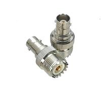 1 pz UHF SO239 PL259 a BNC maschio e femmina connettore adattatore coassiale RF(SO239 to BNC F)