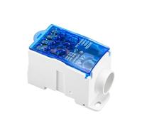 1 pz UKK Din Rail Morsetti di distribuzione 'alimentazione Set for adulti Un ingresso Multiplo Uscita Connettore universale for cavi elettrici(UKK250A)