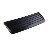 1 pz Universale per Cofano Motore Auto Presa d'Aria Spoiler griglia Modanatura Decorativa in ABS per parafango (Nero)