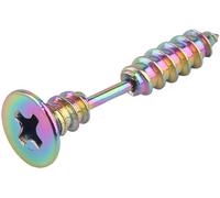 1 Pz Uomo Donna Unisex Design Stile Punk Acciaio Inossidabile Intera Vite Orecchino Gioielli Cinque Colori 2 6 * 0. 5 cm Practical Treatment
