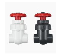1 pz UPVC valvola a saracinesca in plastica valvola di controllo del flusso valvola di controllo di precisione valvola di commutazione volantino(1-1/4",SJB920-600A)