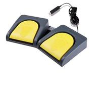 1 PZ USB Doppio Interruttore a Pedale Pulsante Mouse Personalizzato Tasto di Scelta Rapida Interruttore di Gioco