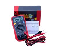 1 pz UT136A/UT136B/UT136C Multimetro digitale tascabile con portata automatica, voltmetro CA, amperometro, tester di resistenza con cicalino(UT136B)