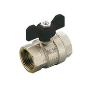 1 PZ VALVOLA A SFERA FF SCIROCCO PASSAGGIO TOTALE CON FARFALLA 1/2" DN 15 PN 50 NextradeItalia Mod.FERX.DIATAR-TSXTXN-NR