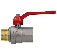 1 PZ VALVOLA A SFERA M/F CON MANIGLIA A LEVA "EVOLUTION" - MF 1"1/2 - pressione esercizio 20 bar NextradeItalia Mod.FERX.FERTNRILA