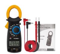 1 pz VC3266L+ Pinza amperometrica Multimetro digitale professionale Pinza amperometrica portatile Misuratore di tensione e corrente Strumenti for elettricisti(Yellow)