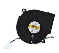 1 pz. Ventola di raffreddamento for CPU da 75 mm for COOLSERVER DC 12V 0,80A a 4 fili FD7015H12D 7515