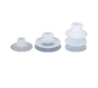 1 pz Ventosa pneumatica for vuoto con 8 fori di montaggio Hardware Ugello di aspirazione in silicone Accessori for manipolatori for macchine for stampaggio a iniezione(20,Two-layer)