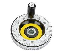 1 pz Volantino in bachelite Manico girevole rimovibile Tornio Volantino Controllo interruttore in scala con foro per vite per fresatura