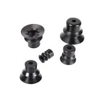 1 pz VP Series Vacuum Ventosa Ugello Pellicola di Adsorbimento Sacchetto di Plastica Silicone NBR VP10R/VP20B Accessori for Macchina for Stampaggio a Iniezione(VP10B,Balck)
