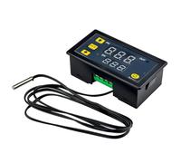1 pz W3230 12-24 V 110-220 V Termostato digitale a LED ad alta precisione con interruttore di controllo della temperatura e sensore(12V)