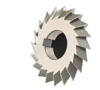 1 pz W6542 HSS fresa a doppio angolo simmetrica, fresa in acciaio bianco for scanalature a V, fresa ad angolo a V, 45°60°90°(63X60 degrees)