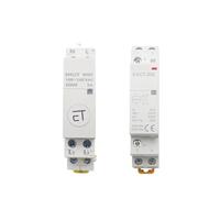 1 pz WiFi Smart Aux contattore Timer AC 220V DC24V Rail Contattore modulare domestico Interruttore 16A 20A 25A 40A 63A(2p Dc 12v,16A-2NO)