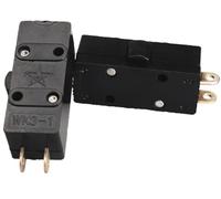 1 pz WK3-1 micro 4 pin attuatore a stantuffo pulsante finecorsa 3A/250V 6A/125V SPDT interruttore di autoripristinante 1NO+1NC