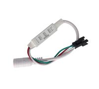 1 pz WS2801 WS2811 LED Controller Mini barra luminosa a Pixel a 3 tasti SP002E Barra a Alimentatore mobile TV DC5V-24V(Dc Line)