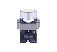 1 pz XB2BA31C BA11 / 21/51/61 NO Giallo Bianco Verde Nero Blu BA42 Rosso Segnale Interruttore a pulsante a filo momentaneo(XB2BA11C 1NO)