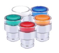 1 pz XB2BW Testa piatta con testa a bottone leggero ZB2BW31C ZB2BW33C ZB2BW34C ZB2BW35C ZB2BW36C ZB2BW37C(ZB2BW34C Red)