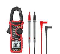 1 pz XCRK6020+ Multimetro digitale con pinza amperometrica, corrente continua/corrente alternata, 600 A, multimetro, tester di tensione, amperometro for auto, Hz, capacità, test NCV