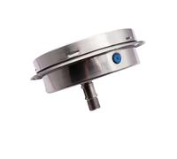 1 pz Y150BF-ZT-0.1-60 Mpa Manometro for vuoto positivo negativo saldato in acciaio inossidabile 316 con bordo a fascia assiale for gas, petrolchimico, elettrico(1l2 NPT,-0.1-0.9MPA)