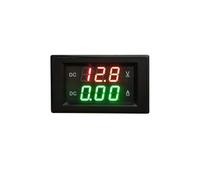 1 pz YB4835VA 14-100 V 300 V 600 V 24 V Misuratore di tensione e corrente 3 A 10 A 20 A 50 A 100 A 200 A 500 A 1000 A LED Amperometro voltmetro digitale(Black cover,DC20A_DC14-600V)