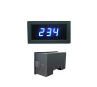 1 pz YB5130 Voltmetro CA 30-500 V Misuratore di tensione 0,56'' 0,8 pollici LED Monitor di tensione digitale 110 V 220 V 380 V Voltmetro Misuratore di pannello(0.56 Blue(Full Gray))