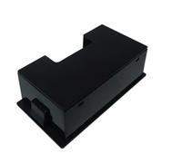 1 pz YB5130B LED amperometro digitale DC misuratore di corrente elettrica di isolamento a quattro fili rosso blu cifre amperometro elettricità strumenti tester(Black(Unisolated),DC0-10MA_0.8 INCH RED)